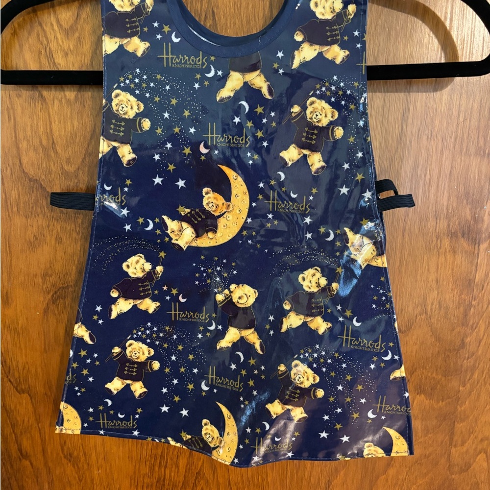 Harrods Starry Night Apron with Bears